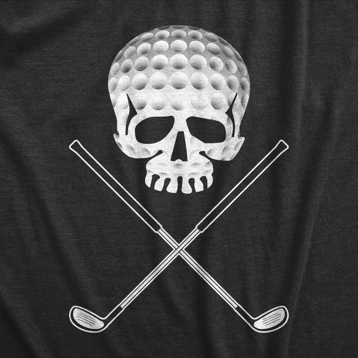 Mens Golf Jolly Roger Funny T shirts Sport Cool Vintage Retro Tees Hilarious T shirt Image 2