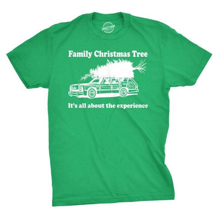 Family Christmas Tree T Shirt Funny Classic Holiday Moment Tee Image 1