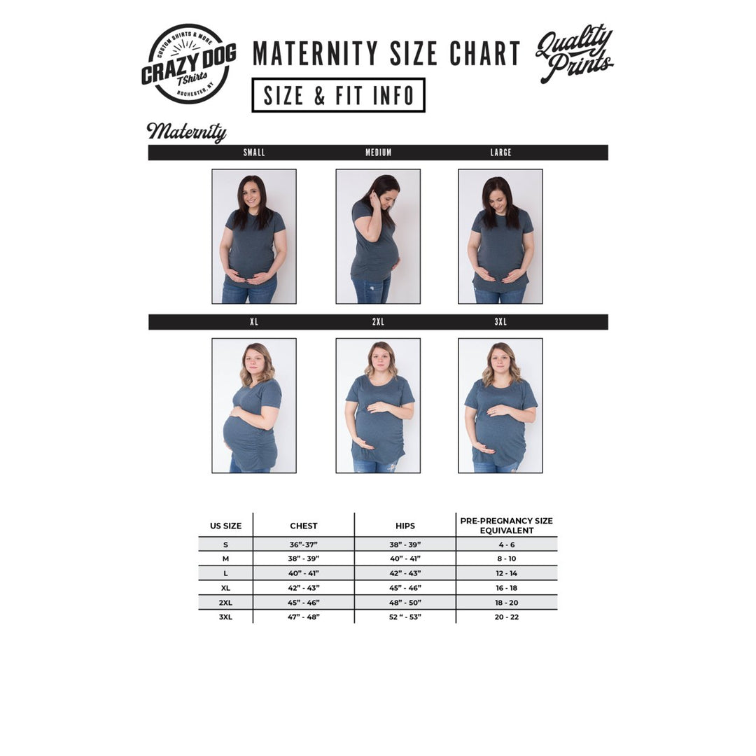 Maternity Force Is Strong Funny Pregnancy T Shirt Graphic For Expecting Mothers Image 3