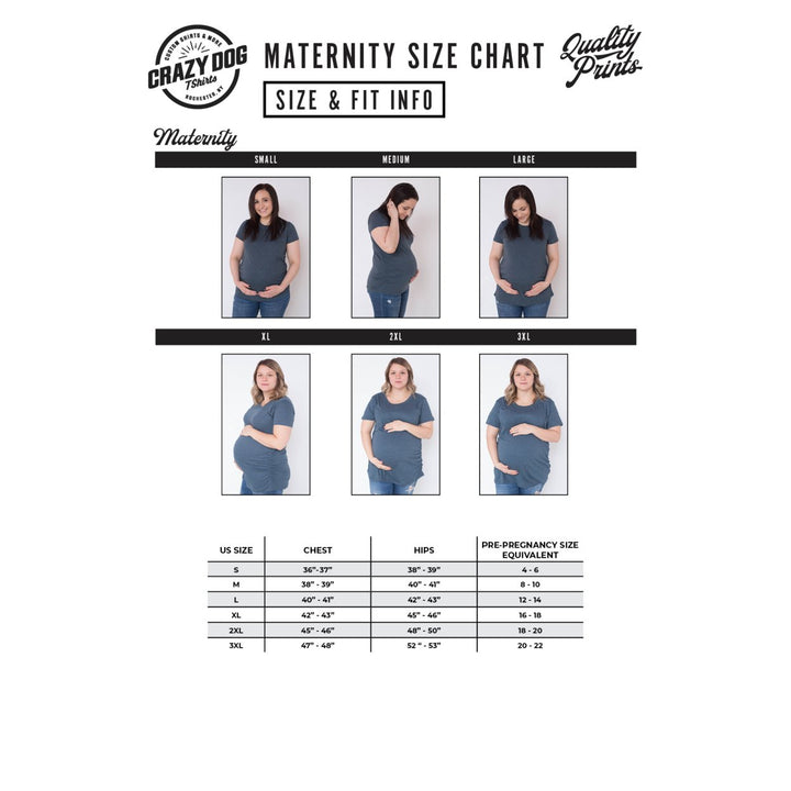 Maternity Force Is Strong Funny Pregnancy T Shirt Graphic For Expecting Mothers Image 3