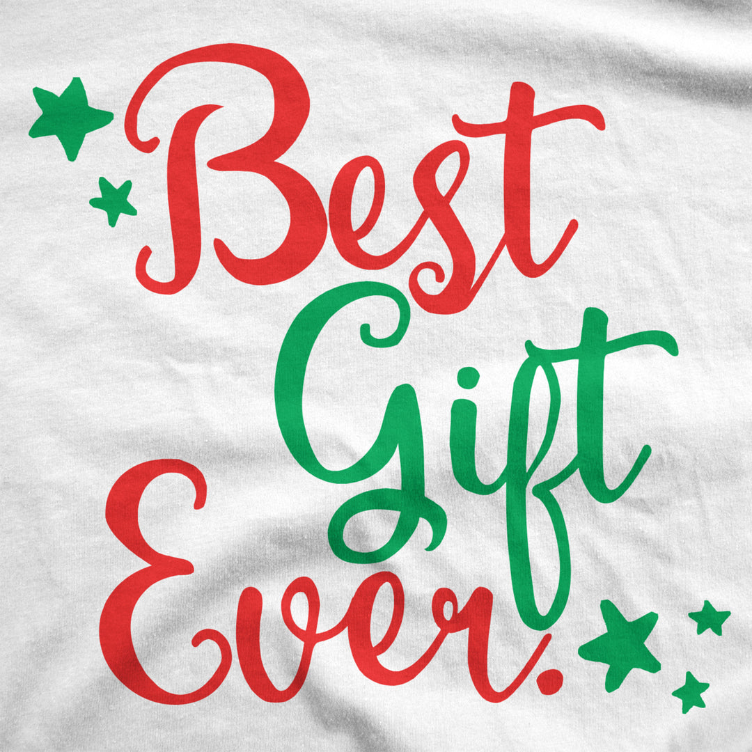 Maternity Best Gift Ever T Shirt Funny Christmas Present Bump Pregnancy Tee Image 4