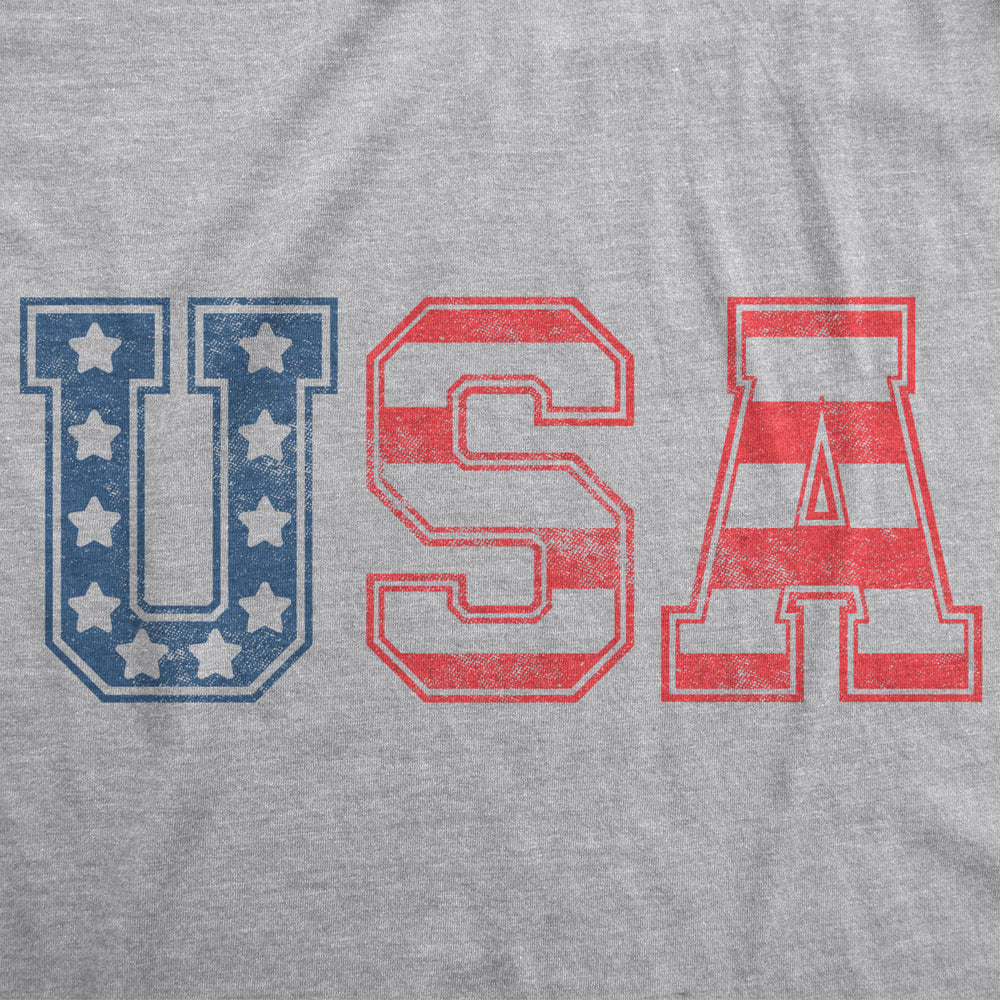 Mens USA Vintage T Shirt 4th Of July Indepence Day Tshirt Patriotic America Image 2