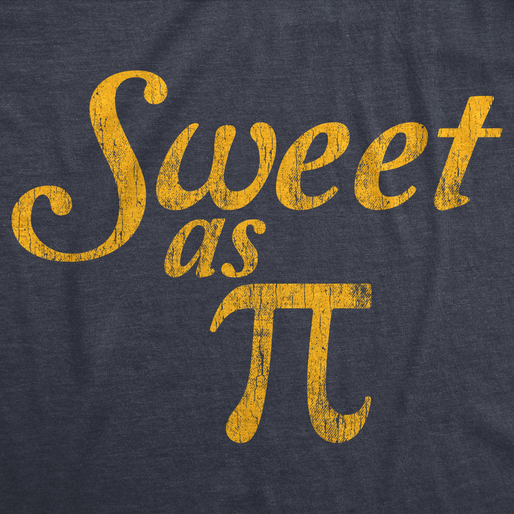 Mens Sweet As Pi Tshirt Funny Nerdy Math Problem Graphic Novelty Tee Image 2