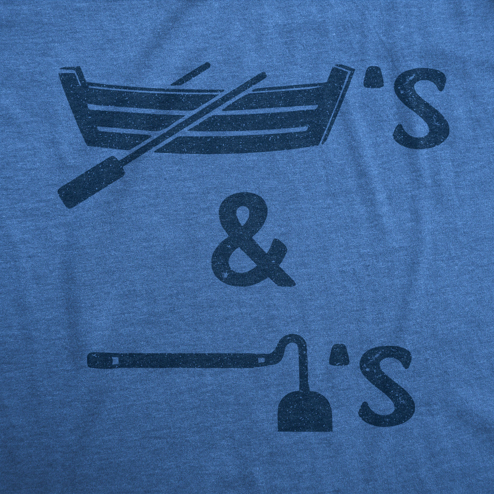 Mens Boats And Hoes Icons Tshirt Funny Rowboat Movie Quote Graphic Novelty Tee Image 2