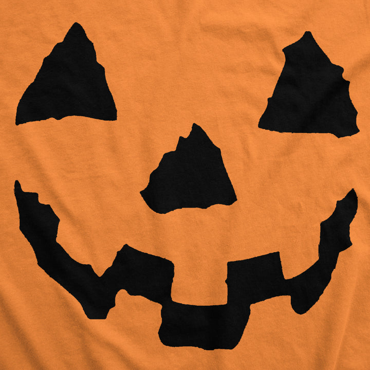 Pumpkin Face T-Shirt Funny Halloween Jack O Lantern Shirt Image 2