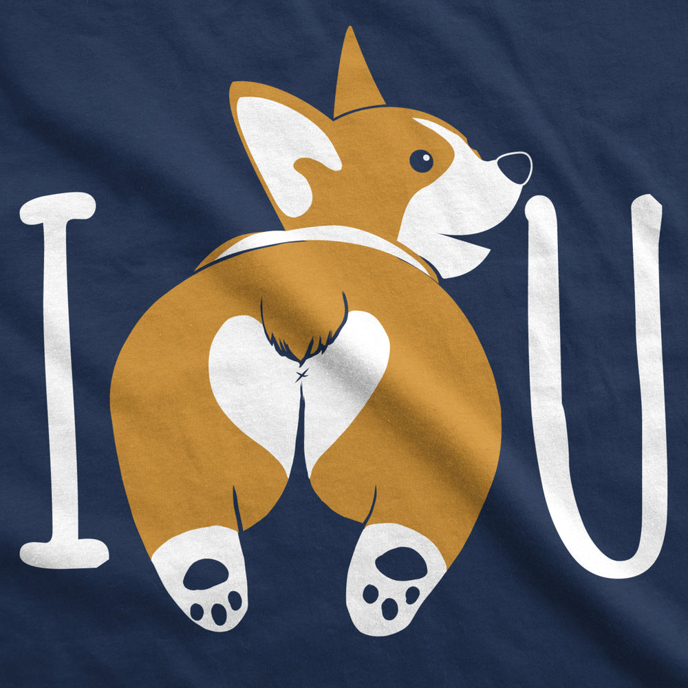 Mens I Corgi Butt You Tshirt Funny Dog Lover Tee For Guys Image 2