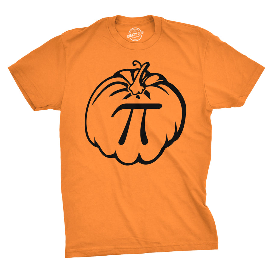 Pumpkin Pi TShirt Funny Math Shirt Pie Tee Thanksgiving Fall Autumn Tshirt Image 1