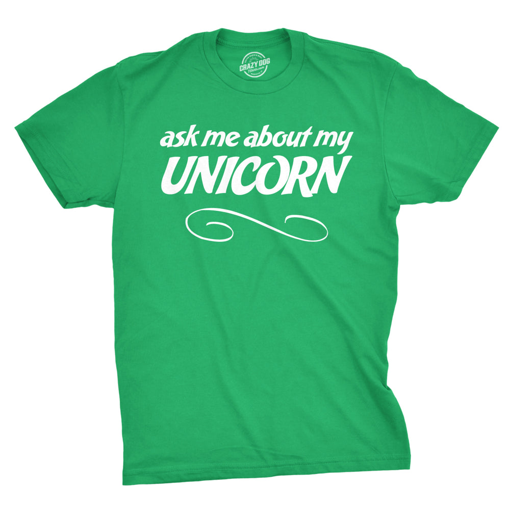 Funny Unicorn Flip T-Shirt - Turn Into a Magical Unicorn Shirt Image 2