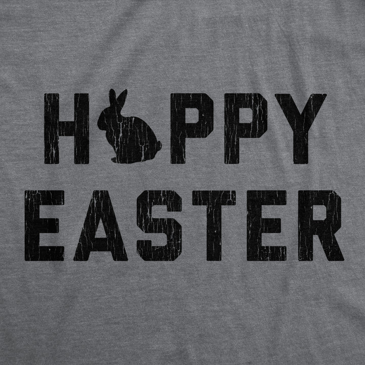 Mens Happy Easter T shirt Funny Bunny Graphic Cool Tee For Egg Basket Hunt Image 2