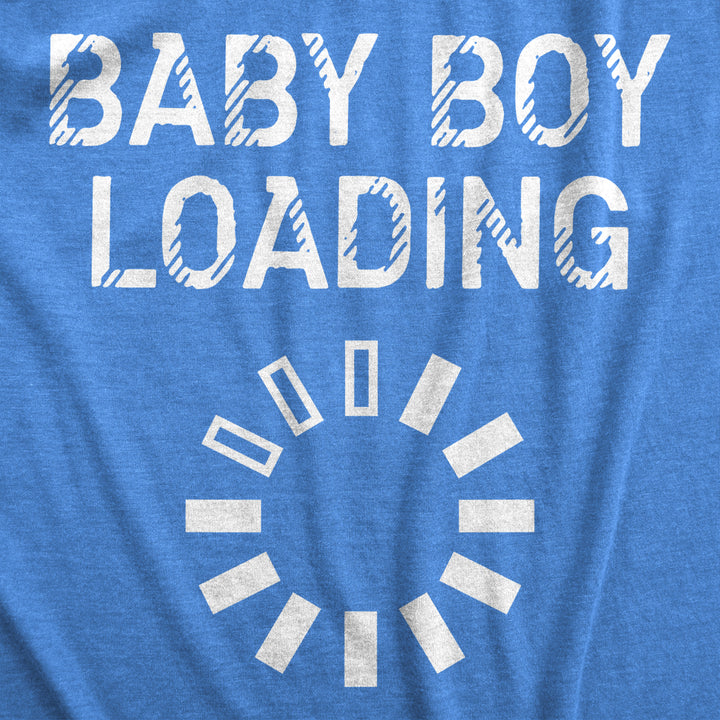 Maternity Baby Boy Loading Funny Nerdy Pregnancy Announcement T shirt Image 4