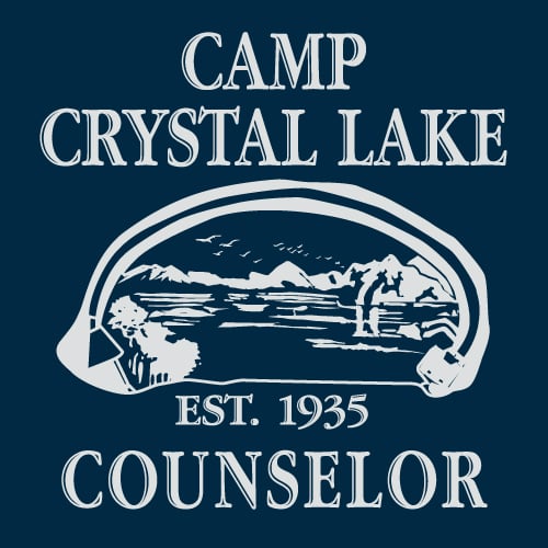 Camp Crystal Lake Funny Graphic Camping Vintage Graphic Horror Novelty Hoodie Image 2