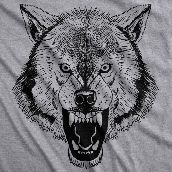 Ask Me About My Wolf Flip T Shirt Cool Design Funny Saying Novelty Graphic Image 4