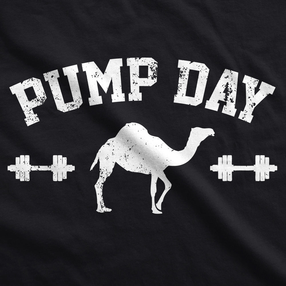 Mens Pump Day Funny Camel Hump Day Workout Sleeveless Fitness Tank Top Image 2