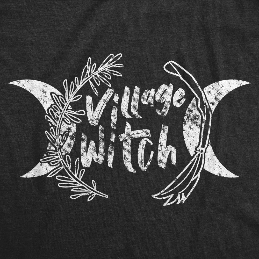 Womens Village Witch Tshirt Funny Halloween Tee Image 2