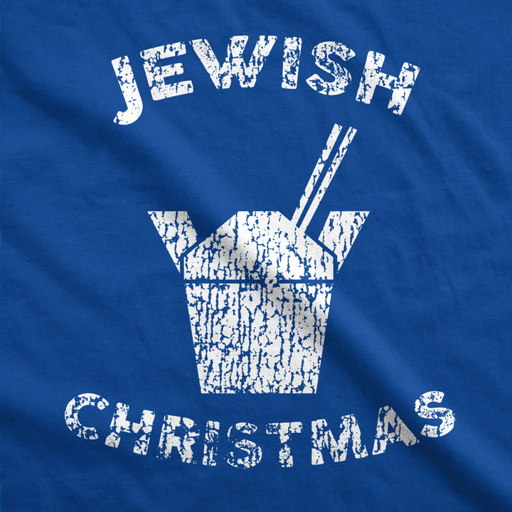 Jewish Christmas Funny Chinese Take Out T shirt Nerdy Holiday Tee for Guys Image 2