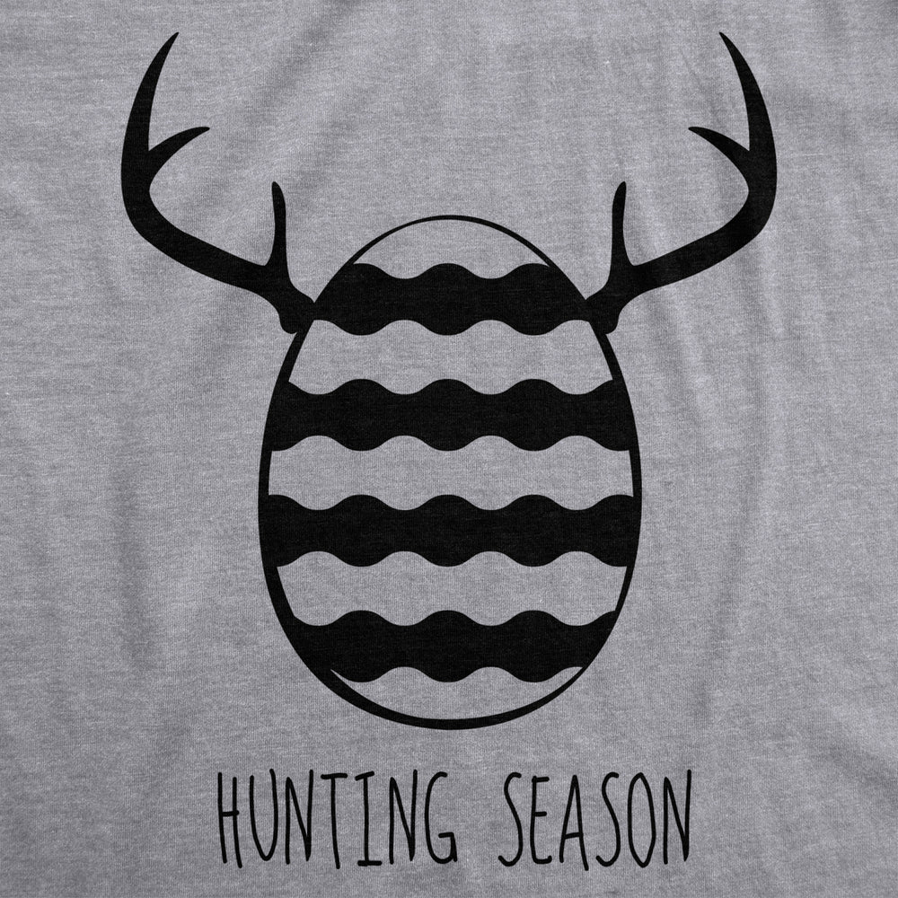 Mens Easter Egg Hunting Season Hunt Funny Deer Bunny Gift for Adult T Shirt Image 2