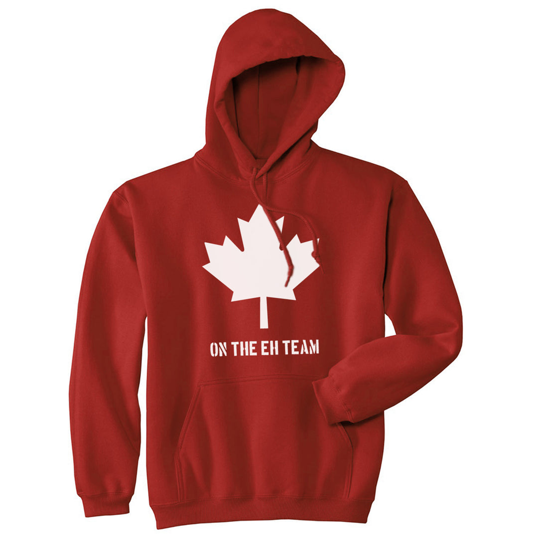 Eh Team Canada Sweater Funny Canadian Shirts Novelty Graphic Hilarious Hoodie Image 1