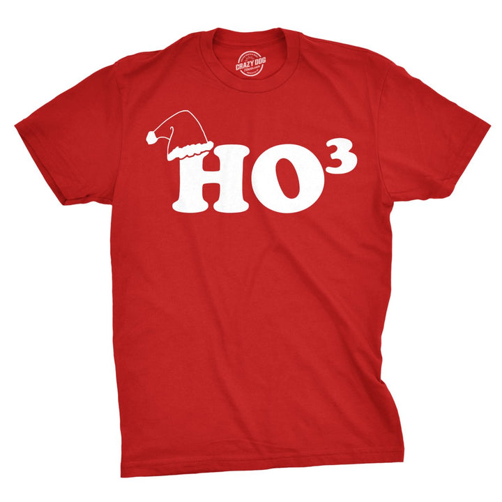 Ho To The Third Ugly Funny Christmas T Shirt Hohoho Holiday Xmas Graphic Tees Image 1