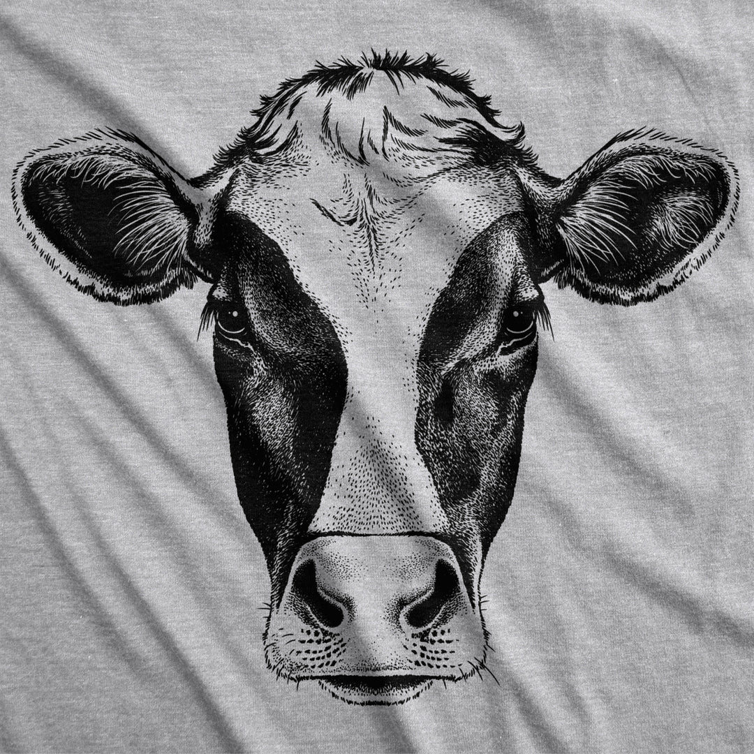 Womens Ask Me About My Cow Funny Farm Animal Dairy Flip Up T shirt Image 4