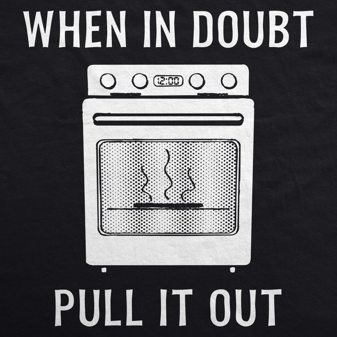 Cookout Apron When In Doubt Pull It Out Funny Baking BBQ Smock Image 2
