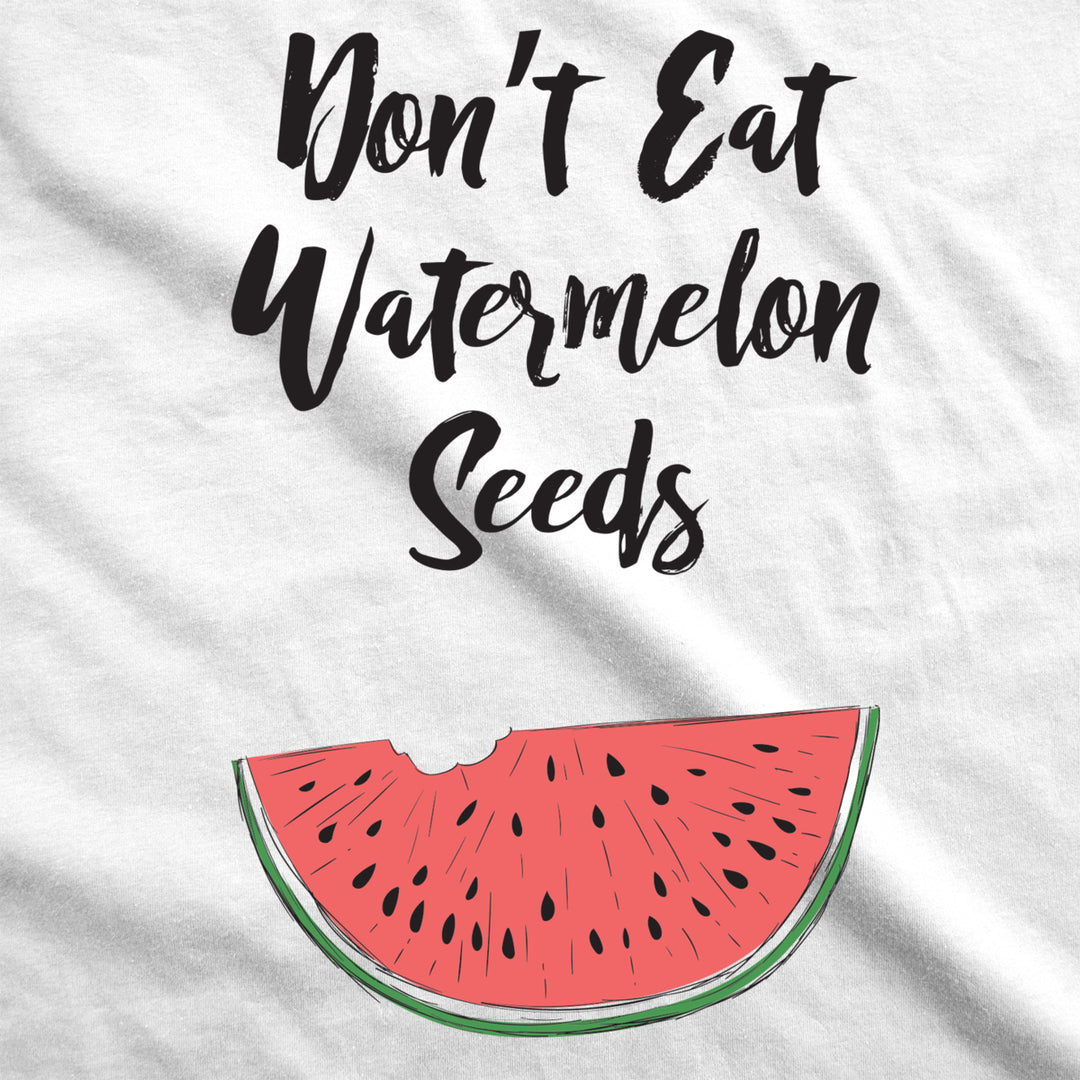 Maternity Dont Eat Watermelon Seeds T shirt Funny Pregnancy Reveal Pregnant Tee Image 4