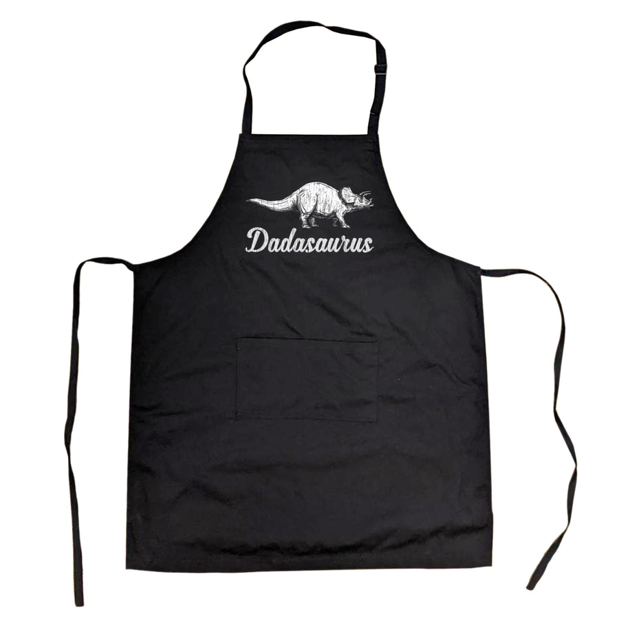 Dadasaurus Cookout Apron Funny Fathers Day Dinosaur Graphic Novelty Gift Chef Image 1
