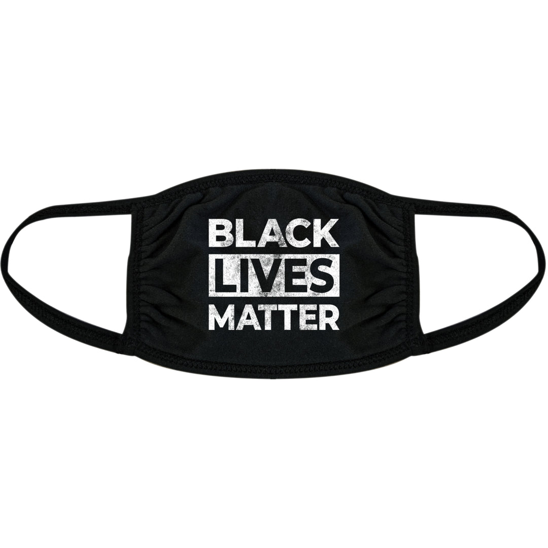 Black Lives Matter Face Mask Protest Social Movement BLM Equality Nose And Mouth Covering Image 1