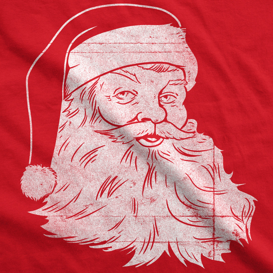 Mens Ask Me About Santa Claus Tshirt Funny Christmas Party Beard Flip Up Tee Image 4