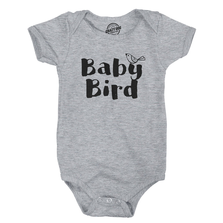 Baby Bird Funny Infant Shirts Cute Baby Creeper Family Adorable Infant Bodysuit Image 1