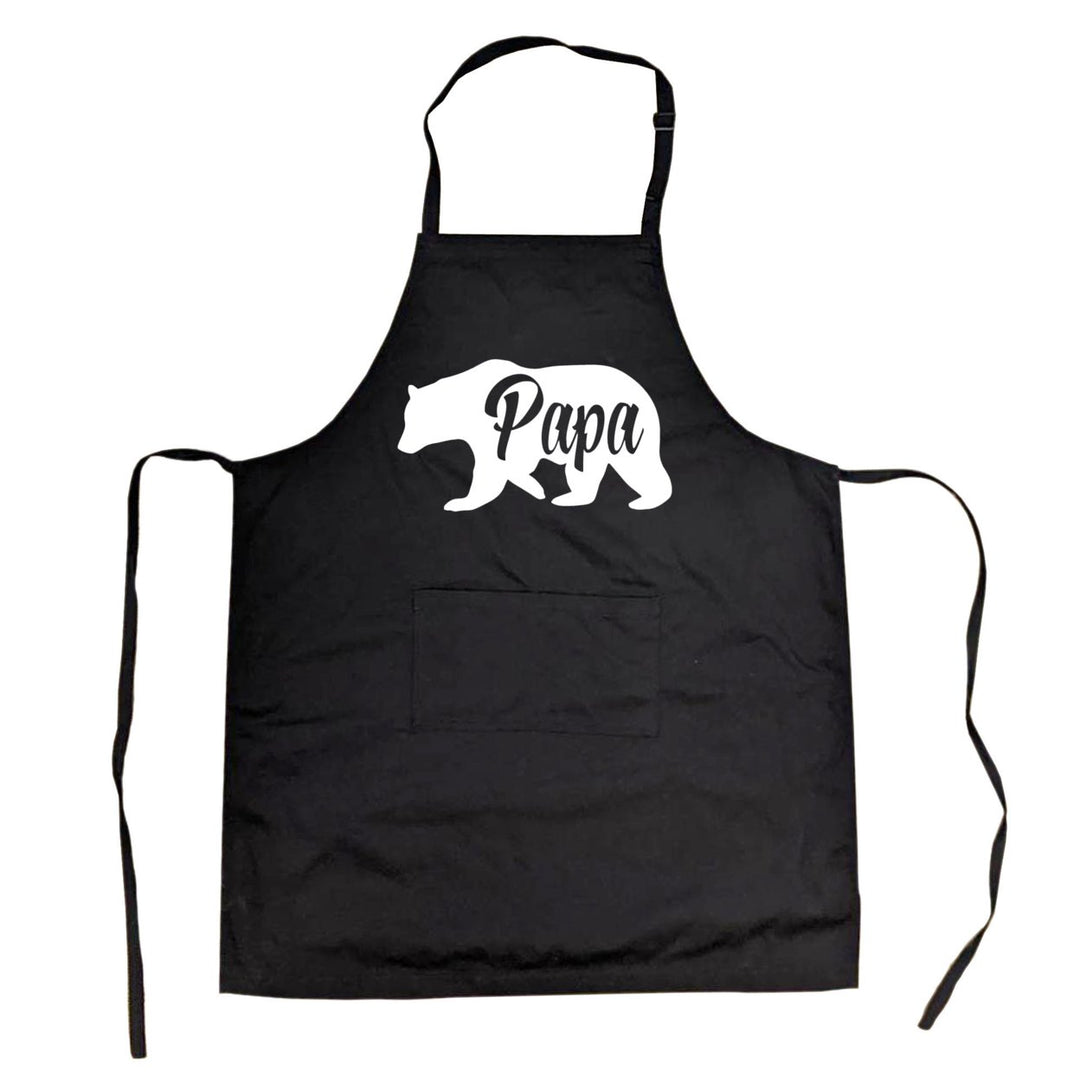 Cookout Apron Papa Bear Grilling Cooking Fathers Day Smock Image 1