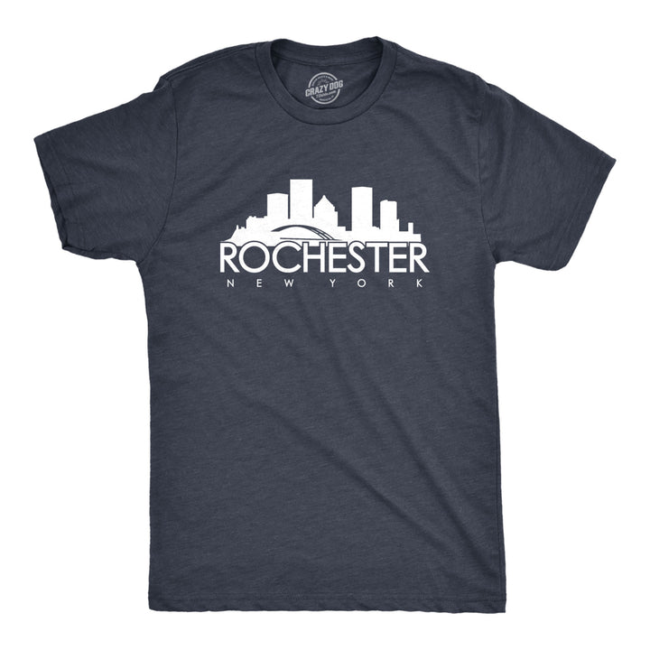 Mens Rochester York T Shirt NY Shirt Hometown Pride Tee Image 1