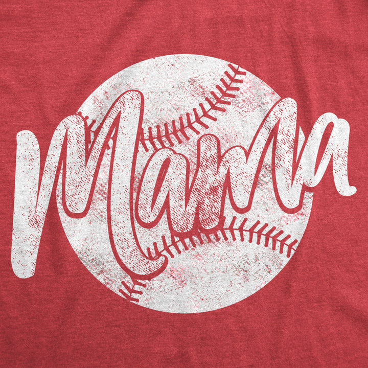 Maternity Baseball Mama Tshirt Cute Summer Sports Tee For Mom To Be Image 4