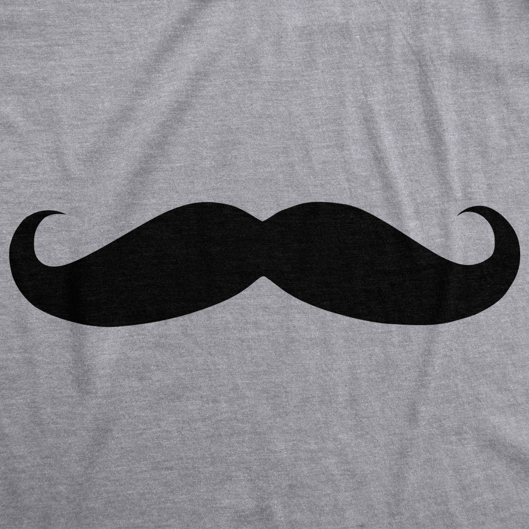 Ask Me About My Stache Funny Mustache Shirt Flip Mens Tee Image 2