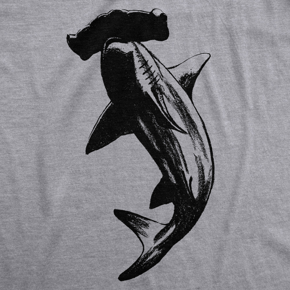 Mens Hammerhead Shark T Shirt Cool Aquatic Wildlife Graphic Tee Image 2