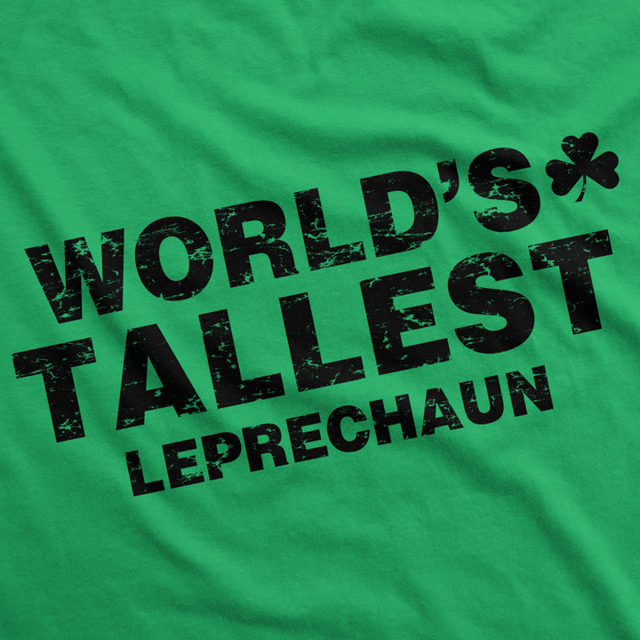 Worlds Tallest Leprechaun Hoodie Funny Sarcastic Saint Patricks Day SweatShirt Image 2