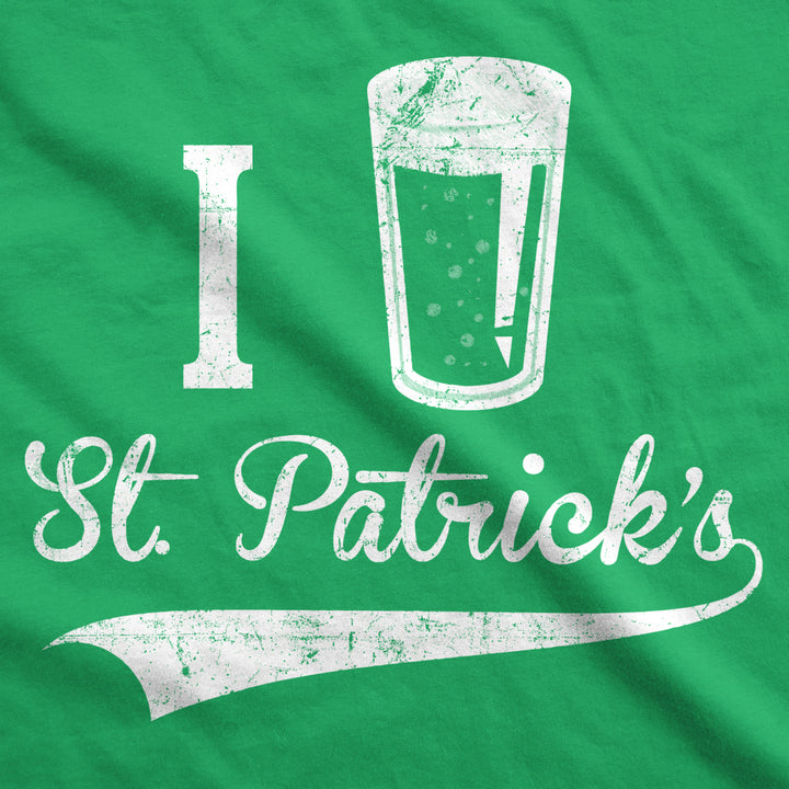 I Beer Saint Patricks Day T Shirt Funny St Patty Drinking Shamrock Irish Tee Image 2