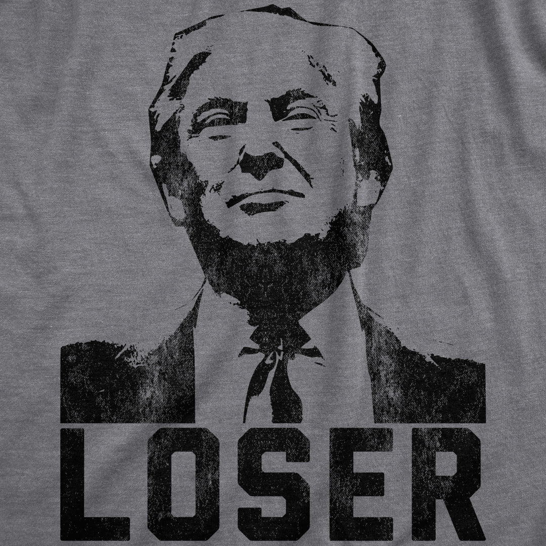 Mens Trump Loser T shirt Funny US Politics Presidential Election Lost Graphic Tee Image 2