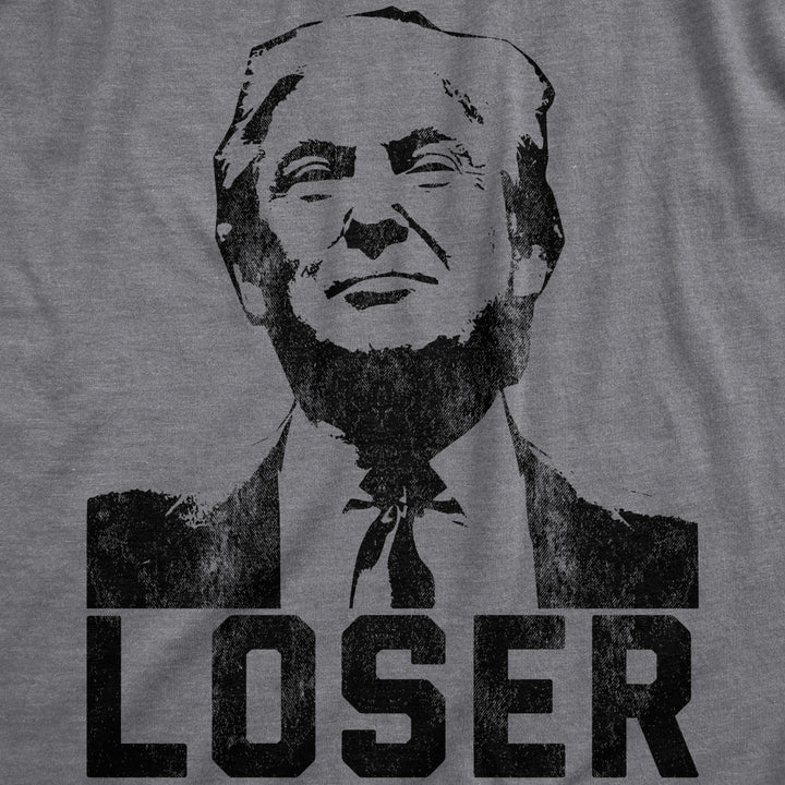 Mens Trump Loser T shirt Funny US Politics Presidential Election Lost Graphic Tee Image 2