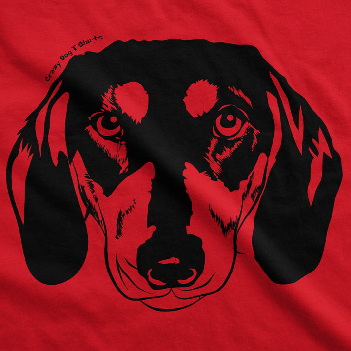 Ask Me About my Wiener Flipover T-Shirt Funny Wiener-Dog Flip Up Tee Image 4