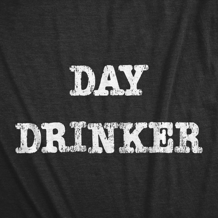 Mens Day Drinker Tshirt Funny Brunch Happy Hour Beer Tee Image 2