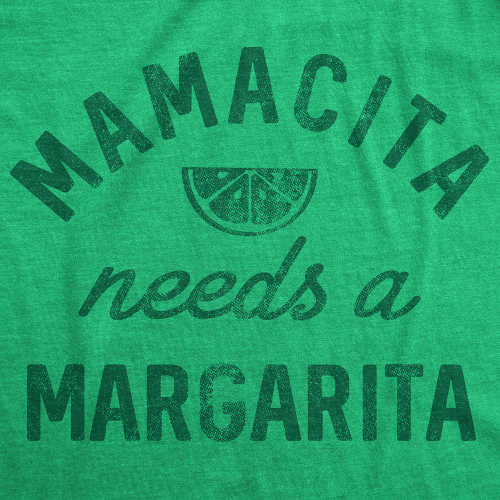 Womens Tank Mamacita Needs A Margarita Tanktop Funny Tequila Shirt Image 2