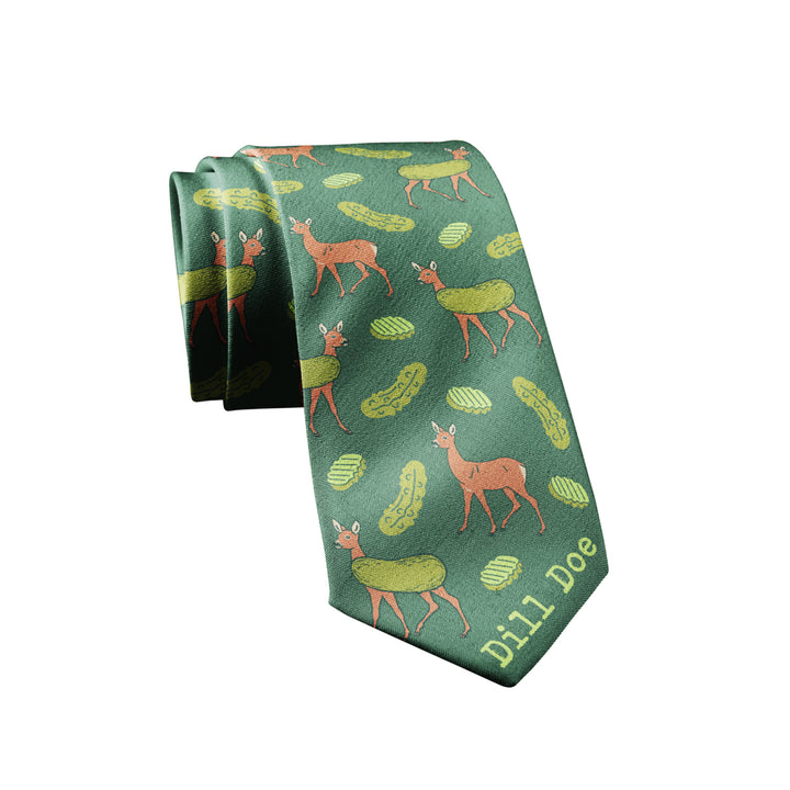 Dill Doe Necktie Funny Neckties for Men Offensive Novelty Ties for Men Image 1