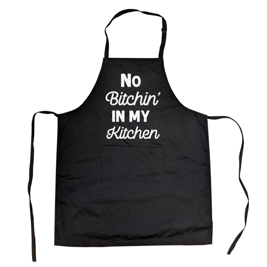 Cookout Apron No Bitchin In My Kitchen Grilling Baking Cooking Mom Image 1