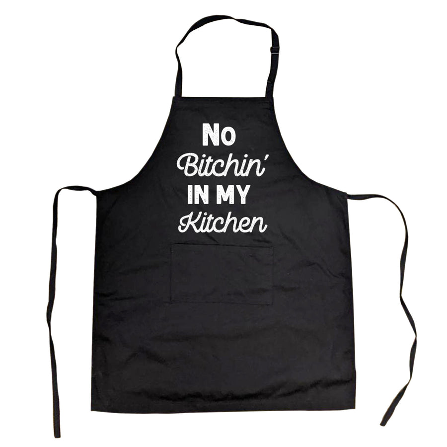 Cookout Apron No Bitchin In My Kitchen Grilling Baking Cooking  Mom Image 1