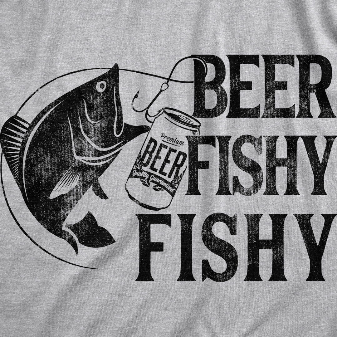 Beer Fishy Fishy Unisex Hoodie Funny Beer Lover Fishing Novelty Sweatshirt Image 2