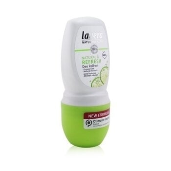 Lavera Deo Roll-On (Natural & Refresh) - With Organic Lime & Natural Minerals 50ml/1.7oz Image 2