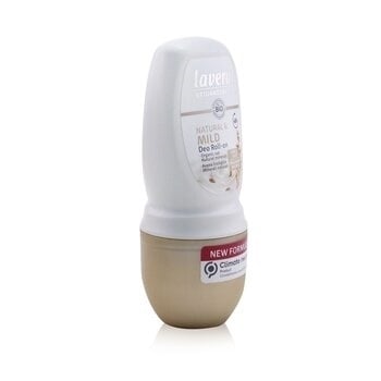 Lavera Deo Roll-On (Natural & Mild) - With Organic Oat & Natural Minerals 50ml/1.7oz Image 2