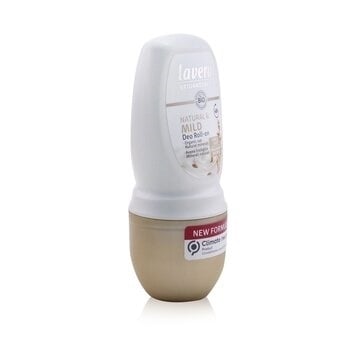 Lavera Deo Roll-On (Natural and Mild) - With Organic Oat and Natural Minerals 50ml/1.7oz Image 2