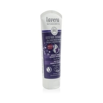 Lavera Good Night 2In1 Hand Cream and Mask Wirh Organic Grape and Organic Shea Butter - For Very Dry Skin 75ml/2.6oz Image 2