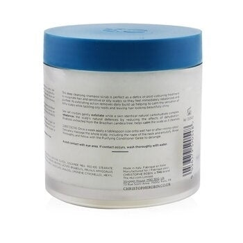 Christophe Robin Cleansing Purifying Scrub with Sea Salt (Soothing Detox Treatment Shampoo) - Sensitive or Oily Scalp Image 3